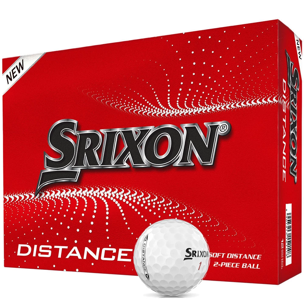 Srixon Distance Golf Balls - White - 12 Pack 3 Srixon Distance Golf Balls - White - 12 Pack