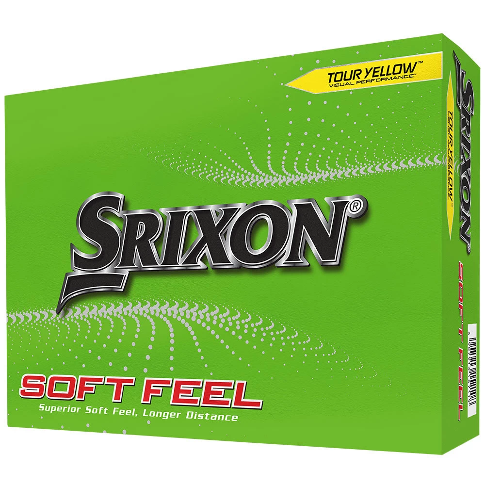 Srixon Soft Feel Golf Balls - Yellow -12 Pack 6 Srixon Soft Feel Golf Balls - Yellow -12 Pack - Image 4