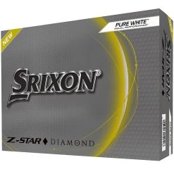 Srixon Z-Star Diamond Golf Balls - White - 12 Pack -GOLF PRO SHOP srixon z star diamond golf balls white 12 pack 4