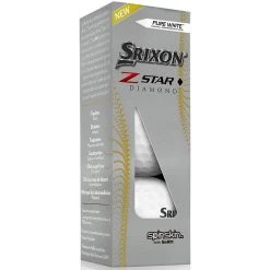 Srixon Z-Star Diamond Golf Balls - Pure White - 12 Pack 31 Srixon Z-Star Diamond Golf Balls - Pure White - 12 Pack -GOLF PRO SHOP srixon z star diamond golf balls 12
