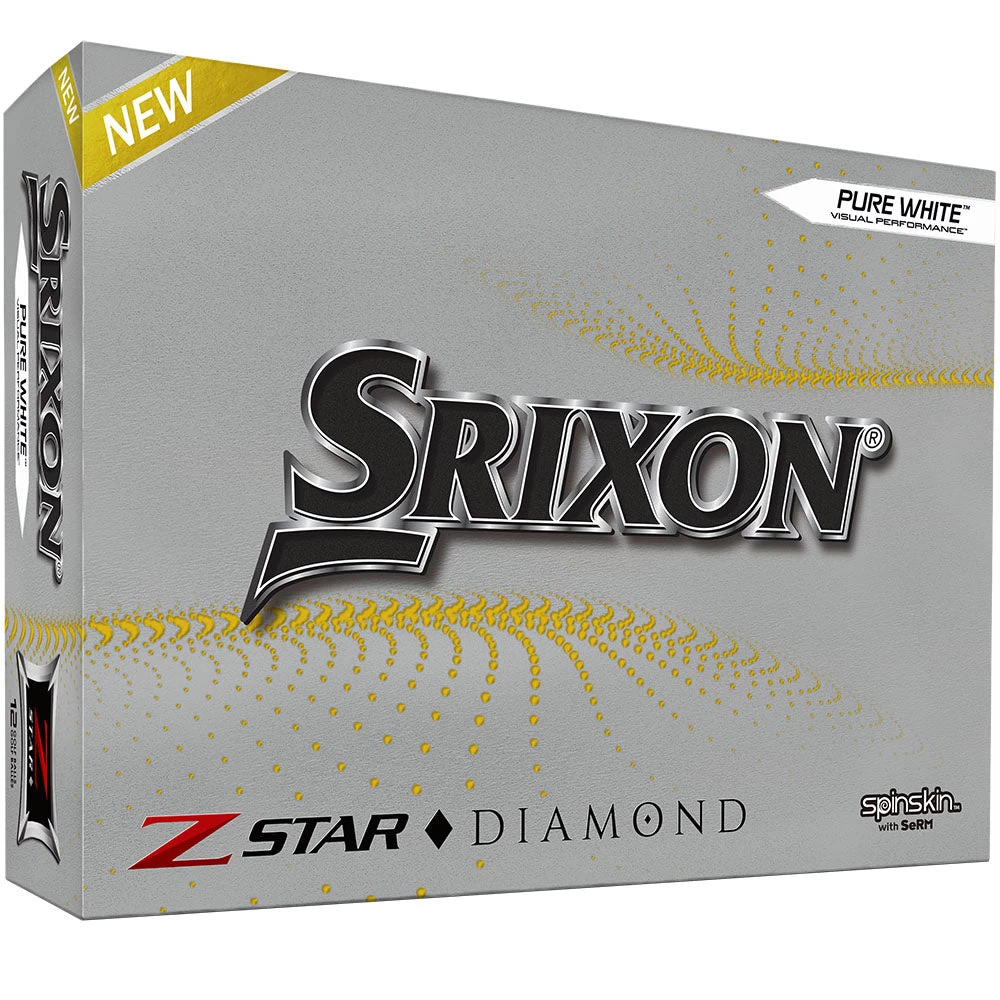 Srixon Z-Star Diamond Golf Balls - Pure White - 12 Pack 18 Srixon Z-Star Diamond Golf Balls - Pure White - 12 Pack - Image 16