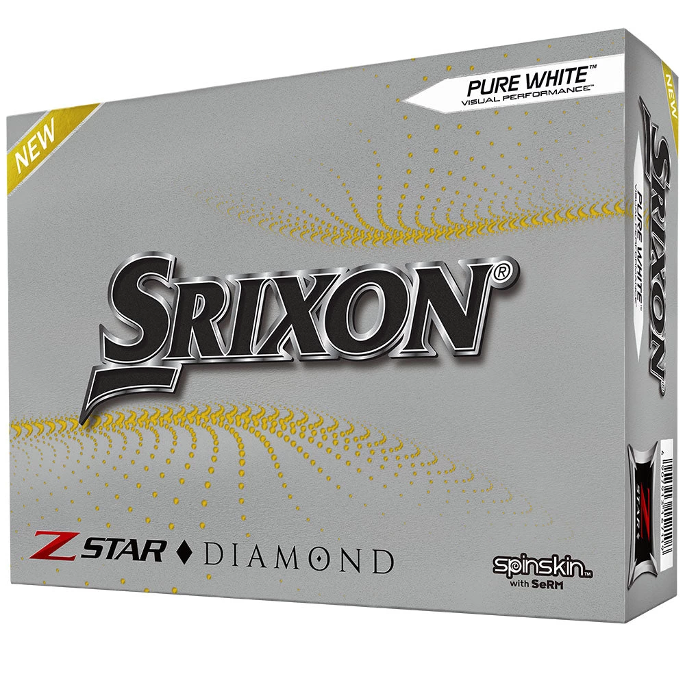 Srixon Z-Star Diamond Golf Balls - Pure White - 12 Pack 19 Srixon Z-Star Diamond Golf Balls - Pure White - 12 Pack - Image 17