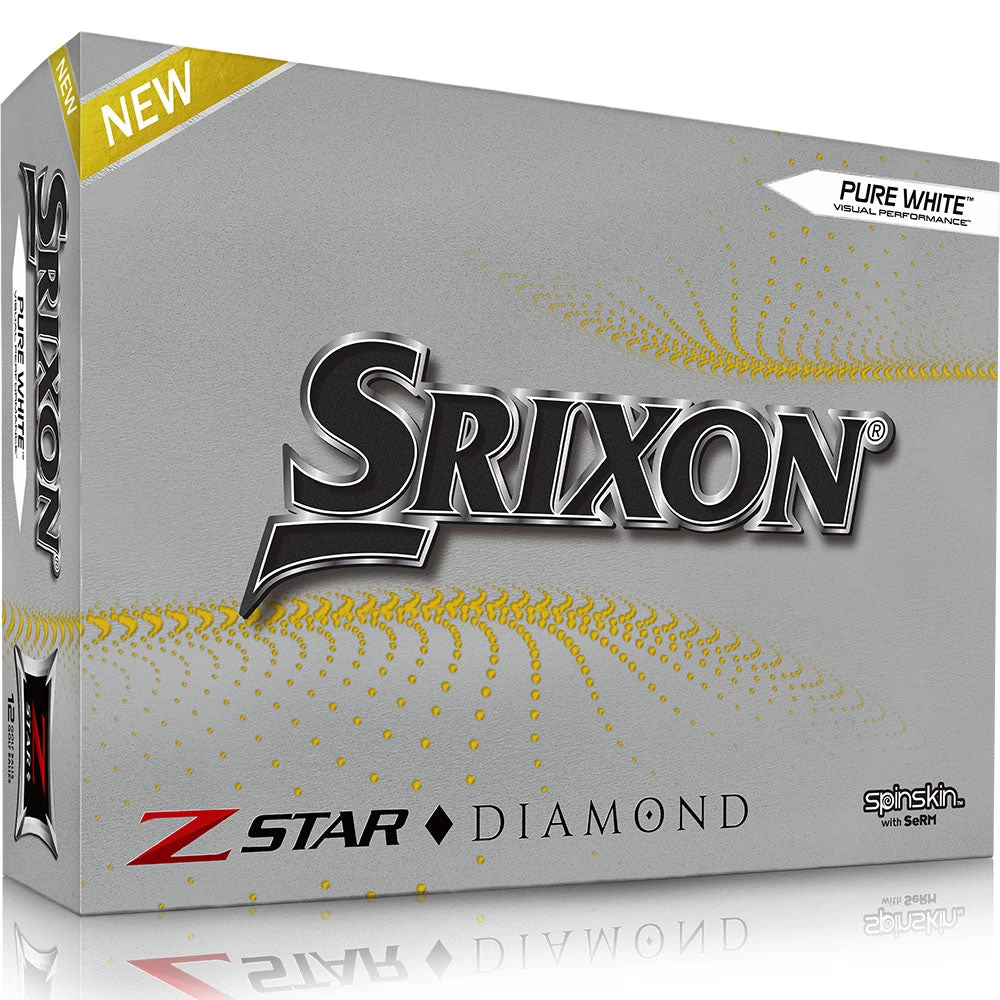 Srixon Z-Star Diamond Golf Balls - Pure White - 12 Pack 12 Srixon Z-Star Diamond Golf Balls - Pure White - 12 Pack - Image 10