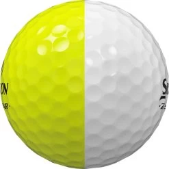 Srixon Z-Star Divide Golf Balls - White/Yellow - 12 Pack -GOLF PRO SHOP srixon z star divide golf balls whiteyellow 6