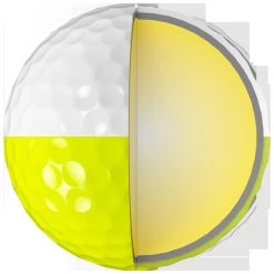 Srixon Z-Star Divide Golf Balls - White/Yellow - 12 Pack -GOLF PRO SHOP srixon z star divide golf balls whiteyellow 8