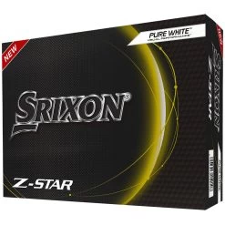 Srixon Z-Star Golf Balls - White - 12 Pack -GOLF PRO SHOP srixon z star golf ball white 4
