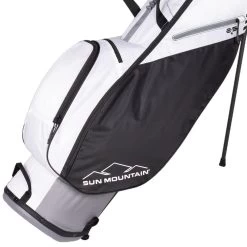 Sun Mountain 2.5+ Stand Bag - Nickel/White/Black -GOLF PRO SHOP sun mountain 2.5 stand bag nickelwhiteblack 3