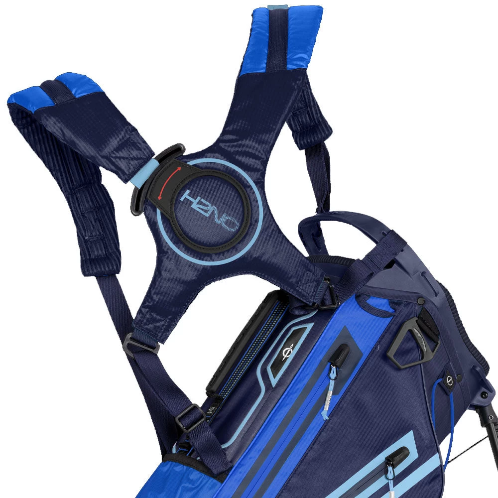 Sun Mountain H2NO Lite 14-Way Waterproof Stand Bag - Navy/Blue/Ocean 4 Sun Mountain H2NO Lite 14-Way Waterproof Stand Bag - Navy/Blue/Ocean - Image 2