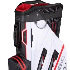 Sun Mountain H2NO Lite Waterproof Cart Bag - Black/White/Red 8 Sun Mountain H2NO Lite Waterproof Cart Bag - Black/White/Red -GOLF PRO SHOP sun mountain h2no lite cart bag blackwhitered 3