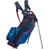 Sun Mountain H2NO Lite Waterproof Stand Bag - Navy/Cobalt/Red -GOLF PRO SHOP sun mountain h2no lite stand bag navycobaltred