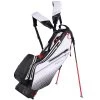 Sun Mountain H2NO LiteSpeed Waterproof Stand Bag - Black/White/Red -GOLF PRO SHOP sun mountain h2no litespeed stand bag blackwhitered 1