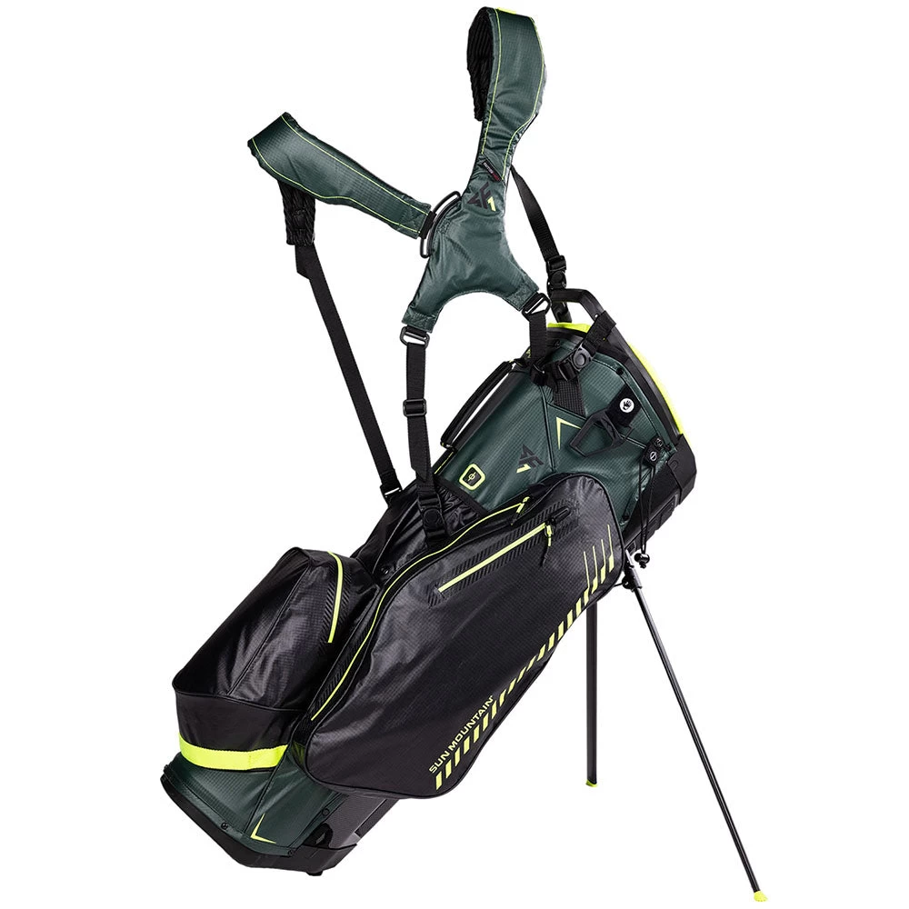 Sun Mountain H2NO Sport Fast Waterproof Stand Bag - Black/Forest/Atomic 3 Sun Mountain H2NO Sport Fast Waterproof Stand Bag - Black/Forest/Atomic