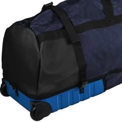 Sun Mountain KUBE Wheeled Travel Cover - Cobalt/Navy -GOLF PRO SHOP sun mountain kube travel bag navycobalt 3