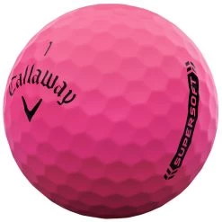 Callaway Supersoft Golf Balls - Pink - 12 Pack -GOLF PRO SHOP supersoft 23 pink 5