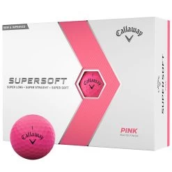 Callaway Supersoft Golf Balls - Pink - 12 Pack