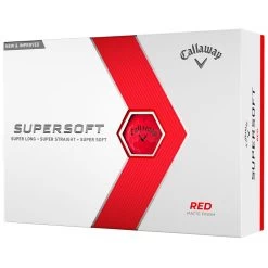 Callaway Supersoft Golf Balls - Red - 12 Pack -GOLF PRO SHOP supersoft 23 red 1