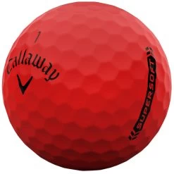 Callaway Supersoft Golf Balls - Red - 12 Pack -GOLF PRO SHOP supersoft 23 red 4