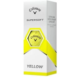 Callaway Supersoft Golf Balls - Yellow - 12 Pack -GOLF PRO SHOP supersoft 23 white yellow 1