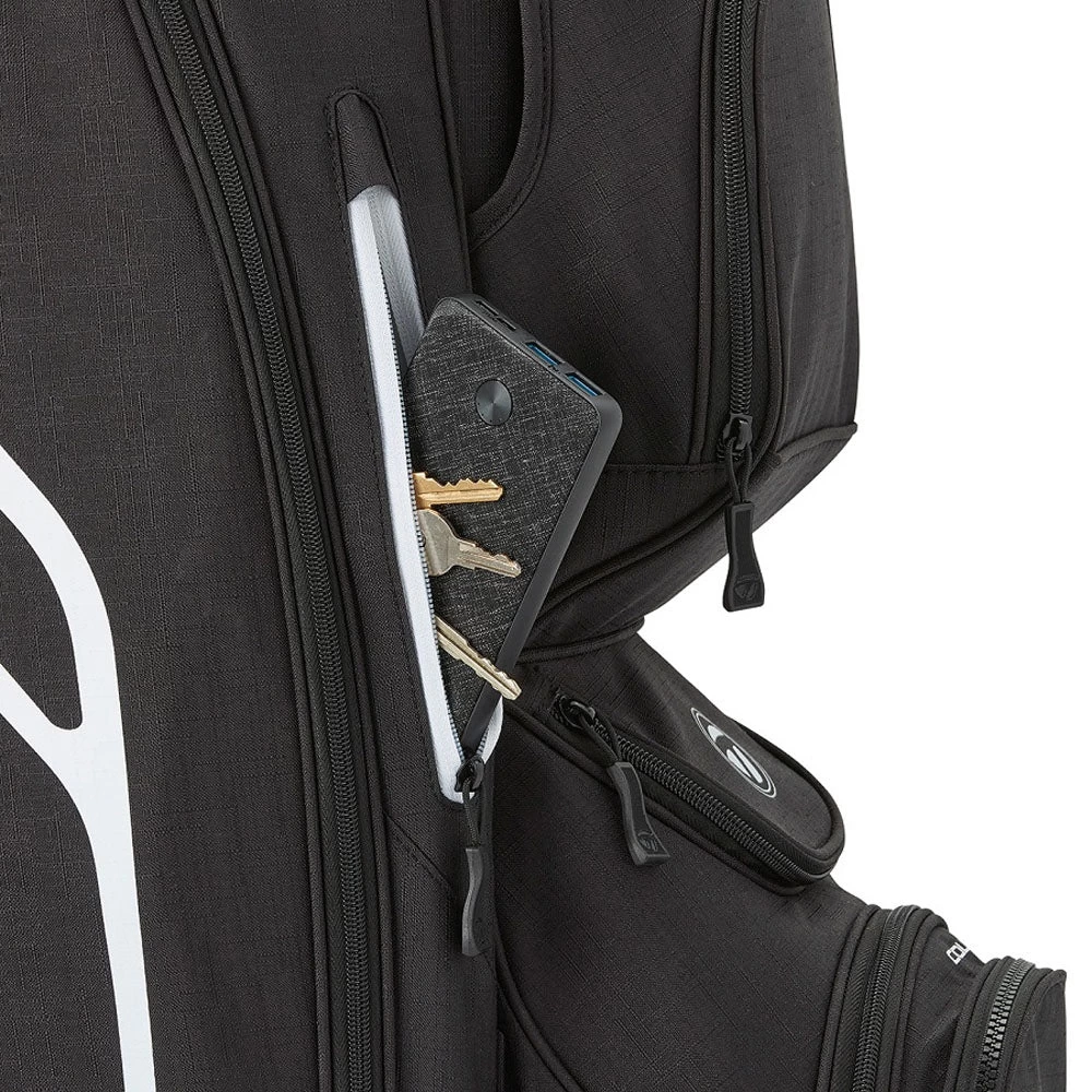 TaylorMade Cart Lite Cart Bag - Black 8 TaylorMade Cart Lite Cart Bag - Black - Image 6