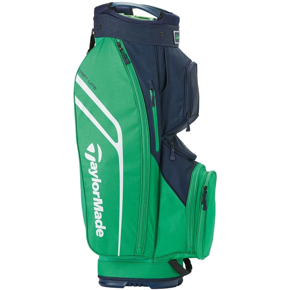 TaylorMade Cart Lite Cart Bag - Green Navy 6 TaylorMade Cart Lite Cart Bag - Green Navy - Image 4