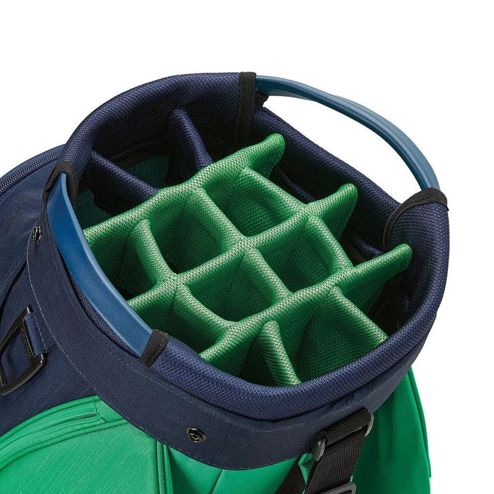 TaylorMade Cart Lite Cart Bag - Green Navy 4 TaylorMade Cart Lite Cart Bag - Green Navy - Image 2