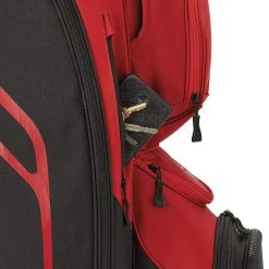 TaylorMade Cart Lite Cart Bag - Red/Black -GOLF PRO SHOP taylormade cart lite cart bag red black 3