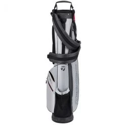 TaylorMade Quiver Stand Bag - Lite Grey/White -GOLF PRO SHOP taylormade quiver stand bag lite greywhite 4