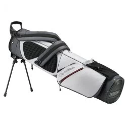 TaylorMade Quiver Stand Bag - Lite Grey/White -GOLF PRO SHOP taylormade quiver stand bag lite greywhite 5
