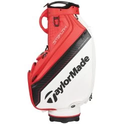 TaylorMade Tour Cart Bag - Red/White/Black 9 TaylorMade Tour Cart Bag - Red/White/Black -GOLF PRO SHOP taylormade tour cart bag redwhiteblack 3