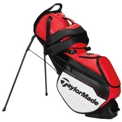 TaylorMade Tour Stand Bag - Red/White/Black -GOLF PRO SHOP taylormade tour stand bag redwhiteblack 3