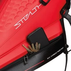 TaylorMade Tour Stand Bag - Red/White/Black -GOLF PRO SHOP taylormade tour stand bag redwhiteblack 4