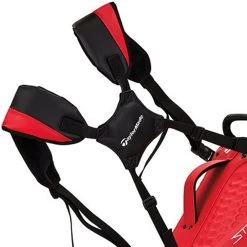 TaylorMade Tour Stand Bag - Red/White/Black -GOLF PRO SHOP taylormade tour stand bag redwhiteblack 5