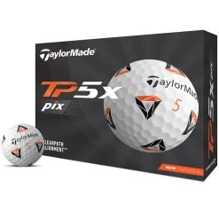 TaylorMade TP5x Pix 2.0 Golf Balls - White - 12 Pack 11 TaylorMade TP5x Pix 2.0 Golf Balls - White - 12 Pack -GOLF PRO SHOP tp5x pix 3