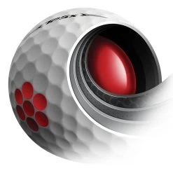 TaylorMade TP5x Golf Balls - White - Double Dozen -GOLF PRO SHOP tp5x white 1 2