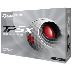 TaylorMade TP5x Golf Balls - White - 12 Pack -GOLF PRO SHOP tp5x white 3