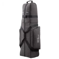 Oscar Jacobson Premium Rolling Travel Cover - Black -GOLF PRO SHOP travel cover 1