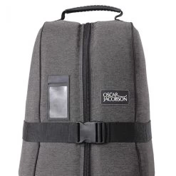 Oscar Jacobson Premium Rolling Travel Cover - Black -GOLF PRO SHOP travel cover 6 1