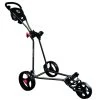 Longridge Eze Glide Cruiser 3-Wheel Push Trolley - Black -GOLF PRO SHOP trezw longridge eze glide cruiser push trolley black 1