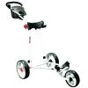 Longridge Eze Glide Cruiser 3-Wheel Push Trolley - White -GOLF PRO SHOP trezw longridge eze glide cruiser push trolley white 1