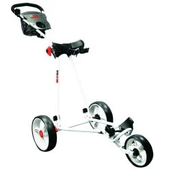 Longridge Eze Glide Cruiser 3-Wheel Push Trolley - White