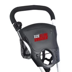 Longridge Eze Glide Cruiser 3-Wheel Push Trolley - White -GOLF PRO SHOP trezw longridge eze glide cruiser push trolley white 2