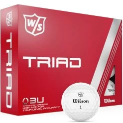 Wilson Staff Wilson Triad Golf Balls - White - 12 Pack