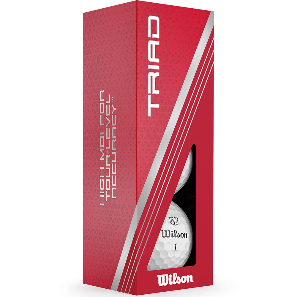Wilson Staff Wilson Triad Golf Balls - White - Double Dozen 7 Wilson Staff Wilson Triad Golf Balls - White - Double Dozen - Image 5