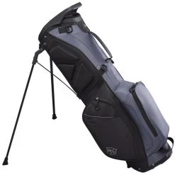 Wilson Exo Lite Stand Bag Classic - Black/Charcoal -GOLF PRO SHOP wilson exo lite stand bag black charcoal 2