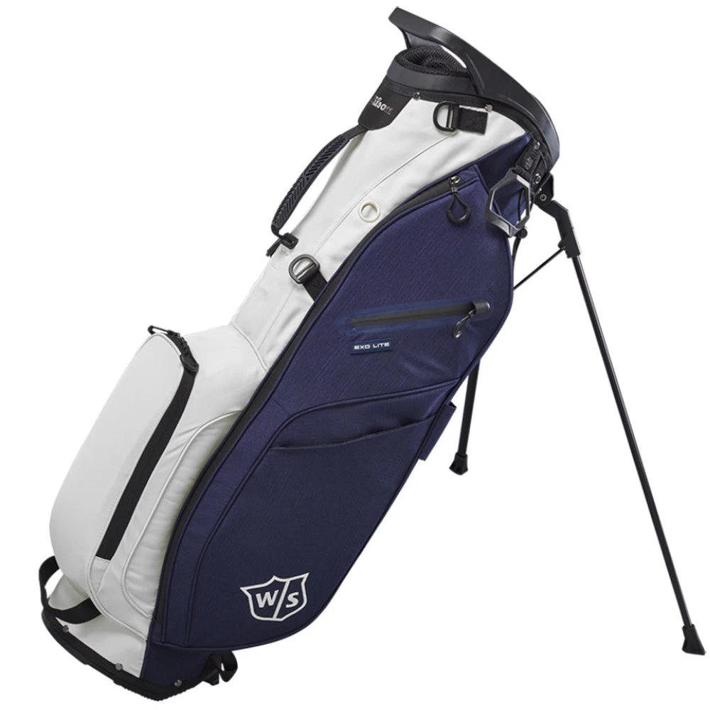 Wilson Exo Lite Stand Bag Classic - Blue/White 3 Wilson Exo Lite Stand Bag Classic - Blue/White