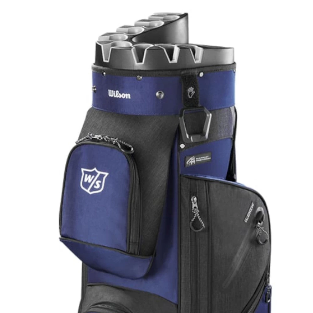 Wilson I-Lock 3 Cart Bag - Navy/Black 4 Wilson I-Lock 3 Cart Bag - Navy/Black - Image 2