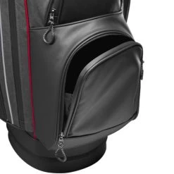 Wilson I-Lock Dry - Black/Red -GOLF PRO SHOP wilson i lock dry cart bag black red 4