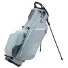 Wilson Staff Wilson Prostaff Stand Bag - Grey/White -GOLF PRO SHOP wilson prostaff carry ladies grey white 1