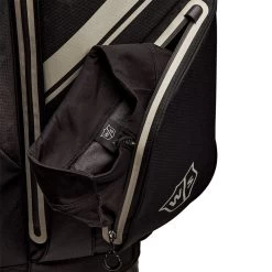 Wilson Staff Exo Dry Waterproof Cart Bag - Staff Red/Black/White -GOLF PRO SHOP wilson staff exo dry cart bag detail 5