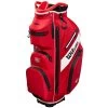 Wilson Staff Exo Dry Waterproof Cart Bag - Staff Red/Black/White -GOLF PRO SHOP wilson staff exo dry cart bag staff redblackwhite 1